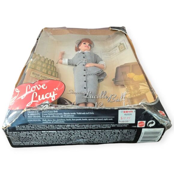 1997 I Love Lucy Barbie Doll Lucille Ball Lucy Does a Commercial Spoon Bottle - Picture 6 of 6